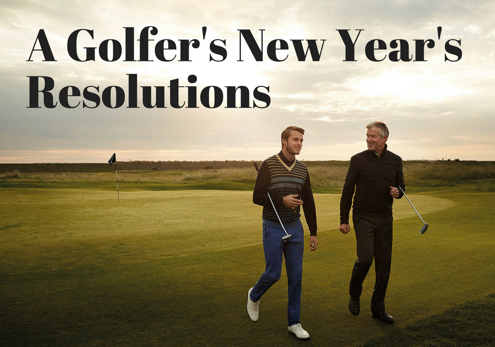 Golfer's New Year's Resolutions