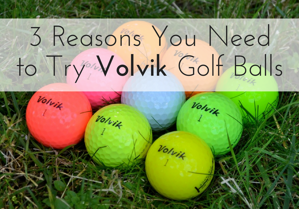 Try Volvik Golf Balls