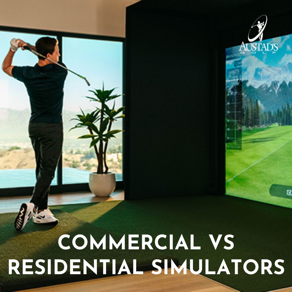 Residential vs. Commercial Golf Simulators: What Are the Key Differences