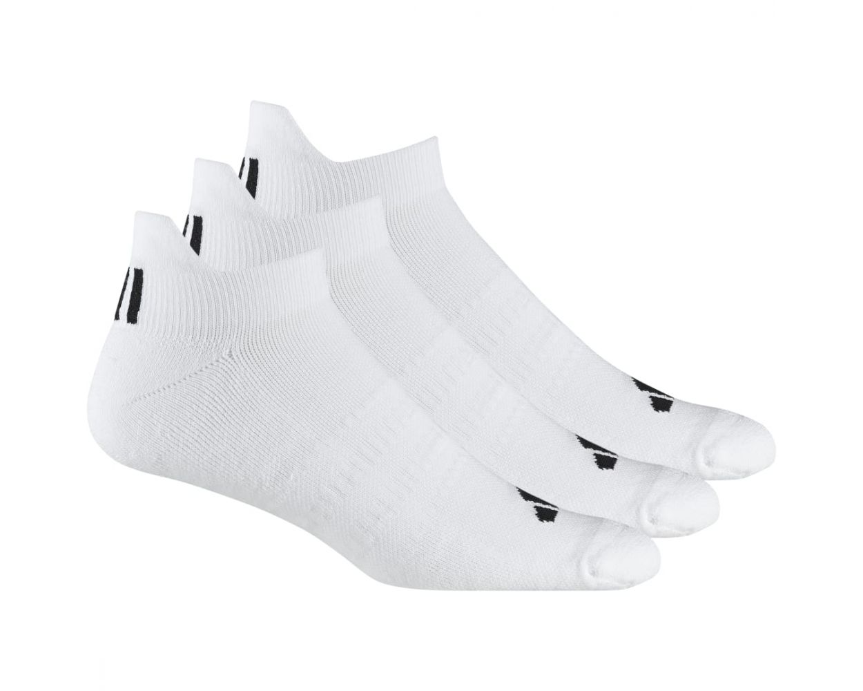 Adidas Men's Ankle Socks - White 3 Pack