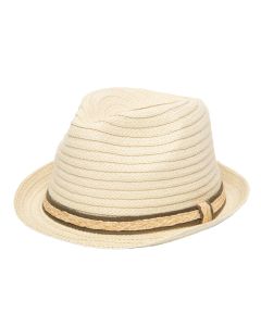 Backspin Men's Paperbraid Fedora