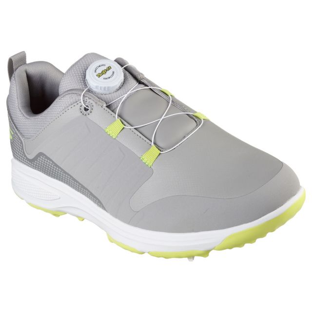 Skechers Men's Go Golf Torque Twist Golf Shoe - Grey/Yellow